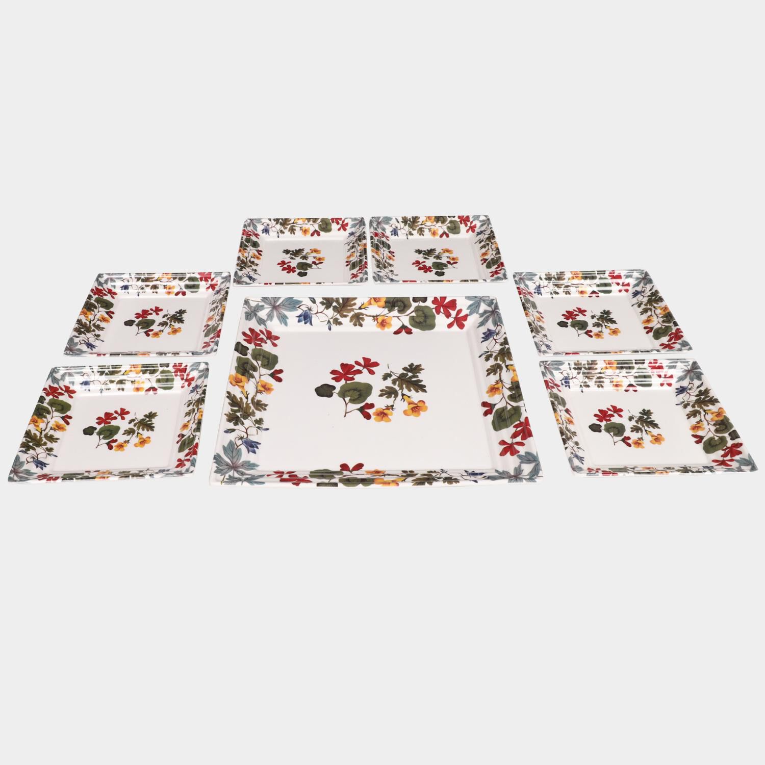 Home Finery                         Melamine Pudding Set of 7