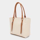 Women's Off-White Pu Handbag , , small