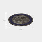 Blue Polyester Door Mat, , small image number null