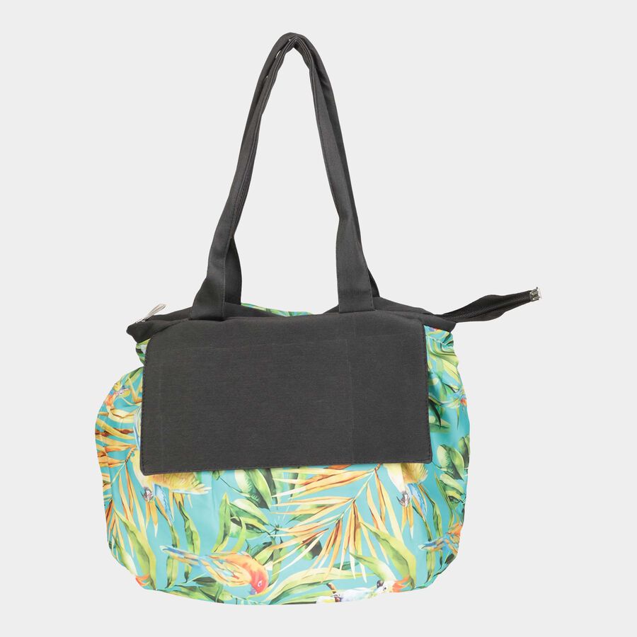 Women's Printed Fabric-Polyester Bucket Bag, Medium, , large image number null