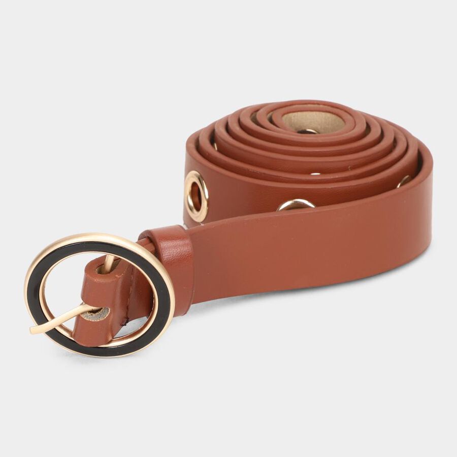Women's Colour Block Polyurethane Belt, , large image number null