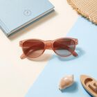 Kid'S Brown Plastic Kids Sunglass, , small