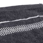 380 GSM Grey Cotton Blend Hand Towel, , small image number null