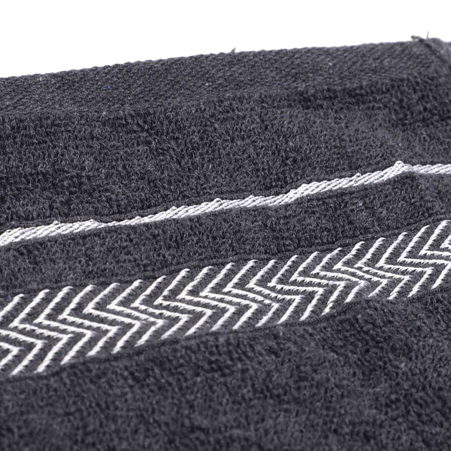 380 GSM Grey Cotton Blend Hand Towel, , large image number null