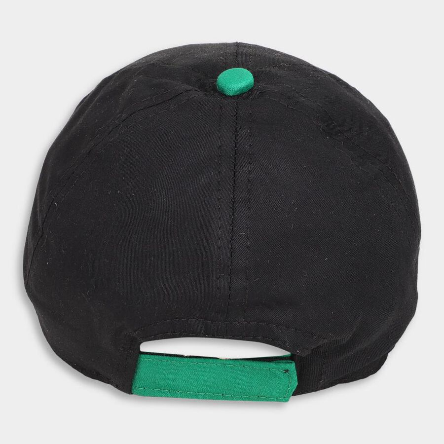 Kids' Green Cotton Cap, , large