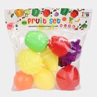 8 Pcs. Plastic Toy Fruit Set - Colour/Design May Vary, , small image number null