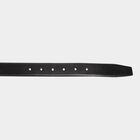 Men's Black Leather Formal Belt, , small image number null