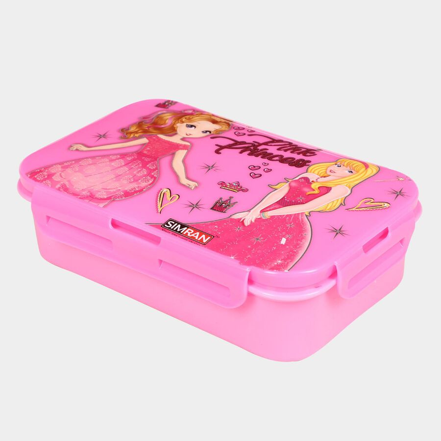 Plastic Lunch Box - 1 Big Container, 1 Bottle, 1 Small Container, , large image number null