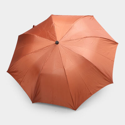 Brown Nylon/Polyester Umbrella
