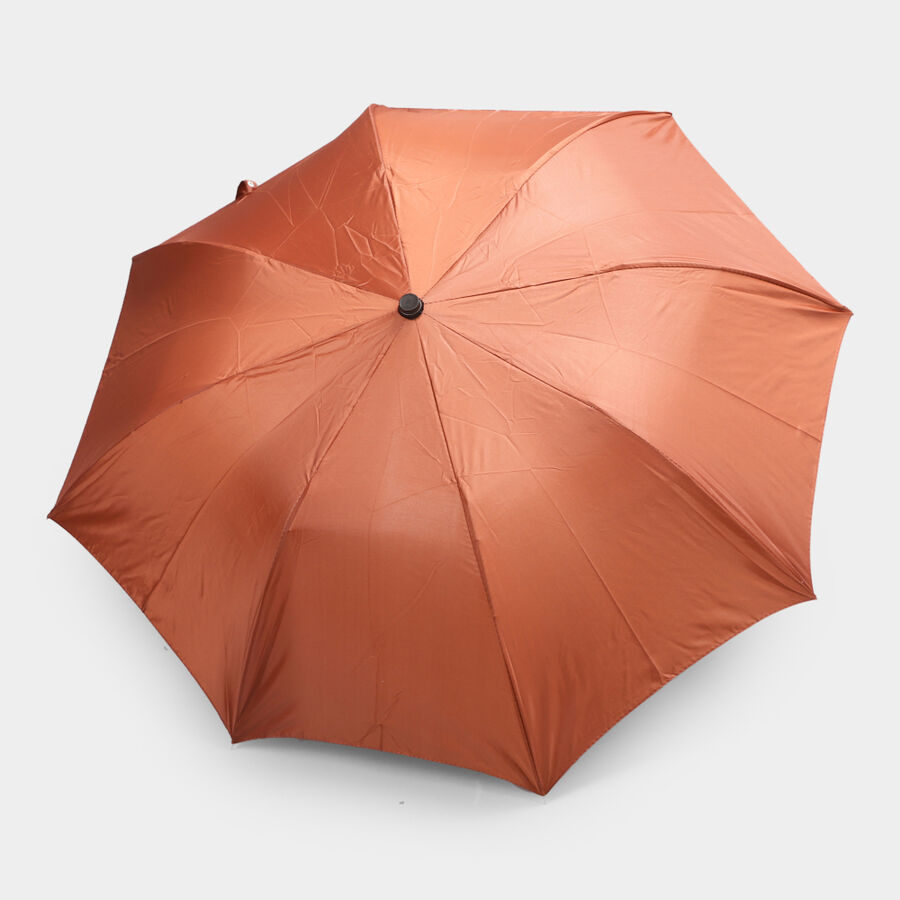 Brown Nylon/Polyester Umbrella, , large image number null