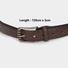 Brown Pu Casual Belt, , small image number null