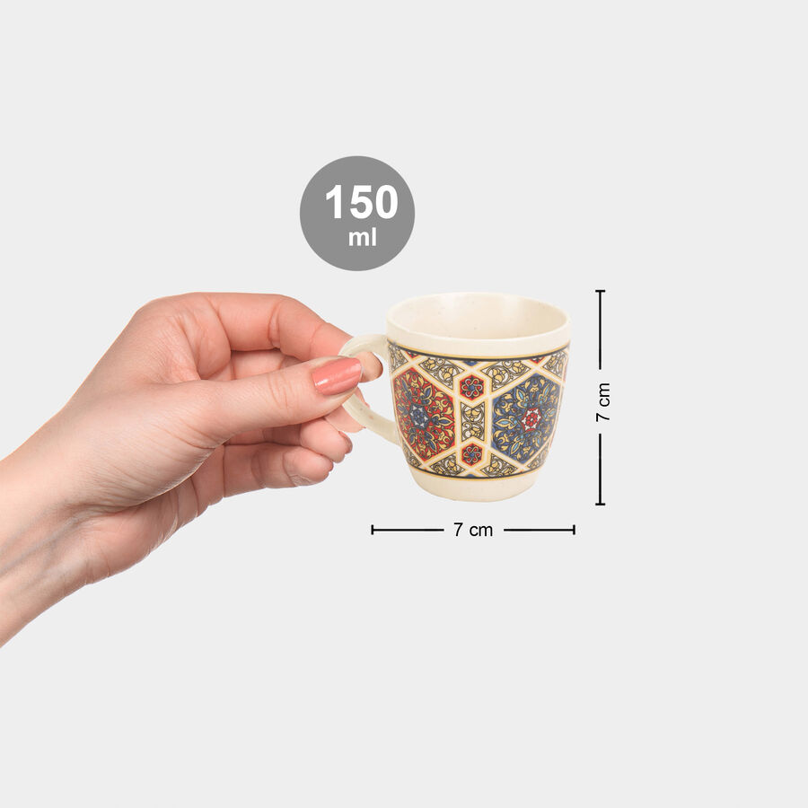 Stoneware Mug, 150 ml, Set of 6, , large image number null