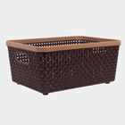 Brown Plastic Basket, , small image number null