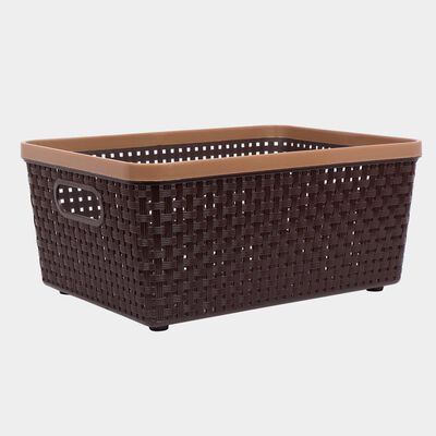 Brown Plastic Basket