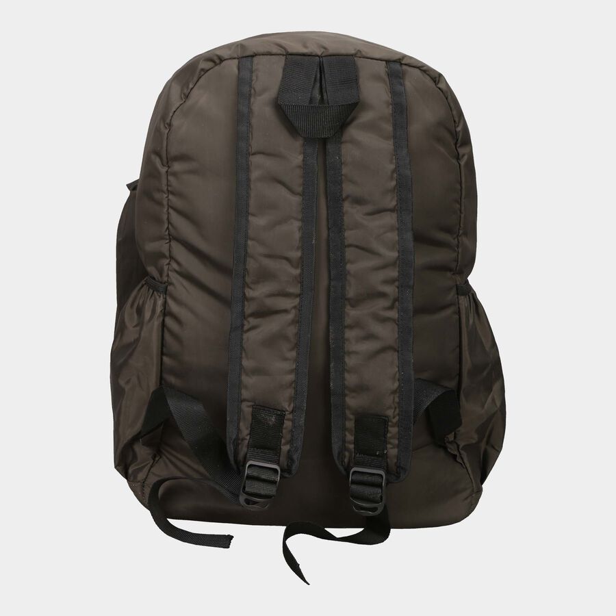 Women's Olive Polyurethane Backpack, , large