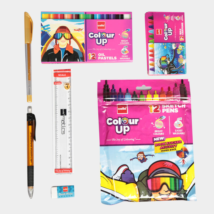 7 Pcs. Stationery Kit, , large image number null