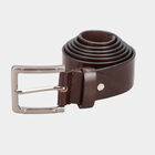 Men's Leather Casual Belt, Size 40, Smooth/Plain, , small image number null