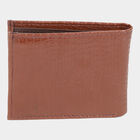 Men's Brown Polyurethane Wallet, , small