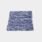 Anti-Skid Blue Polyester Door Mat, , small image number null