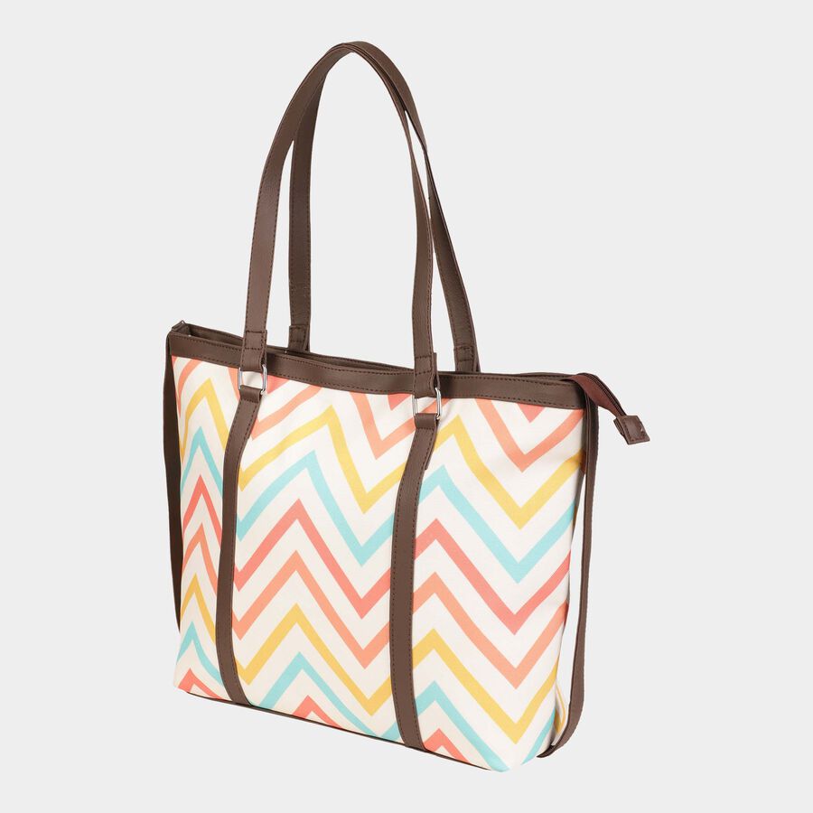 Women's Fabric Tote Bag, Printed, Large Size, , large image number null