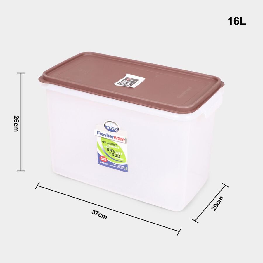 16 L Plastic Container, , large image number null