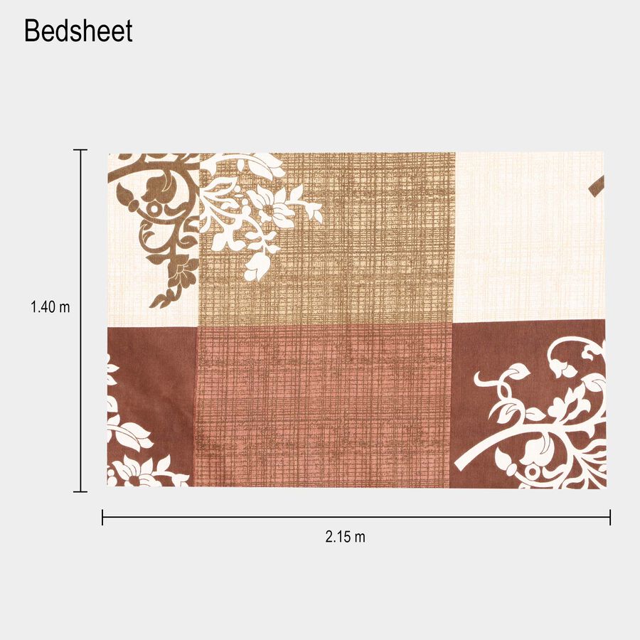 90 GSM Microfiber Single Bedsheet, , large image number null
