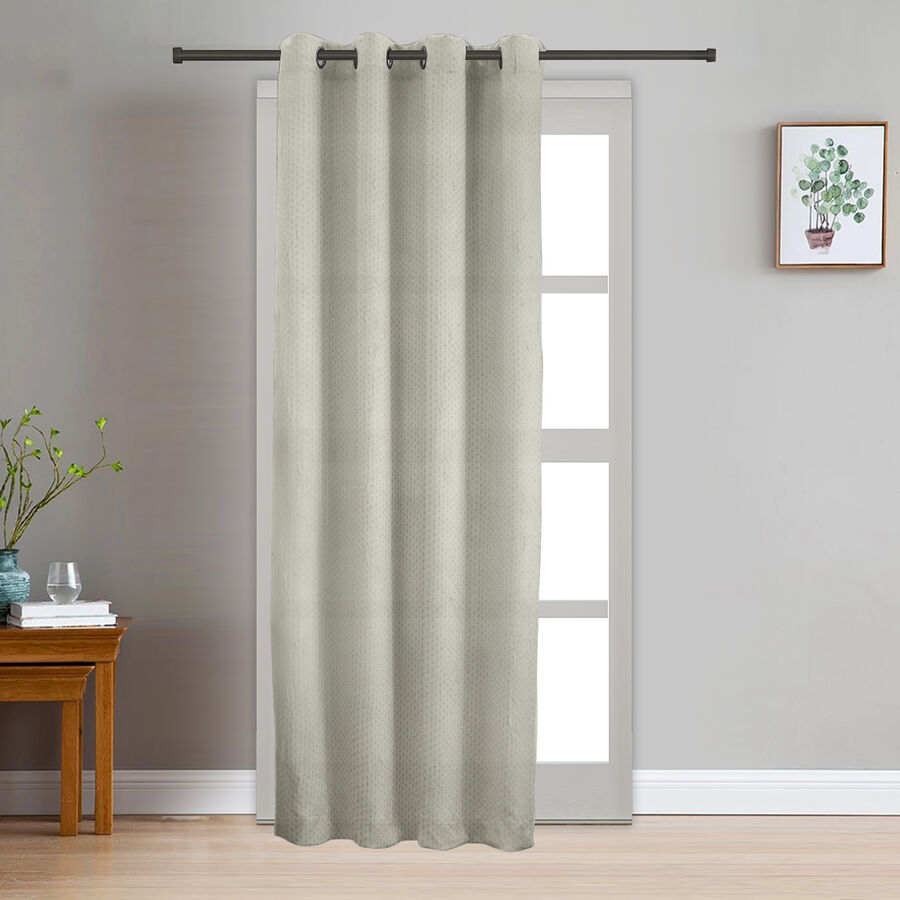 7 ft. Green Polyester Curtain, , large image number null