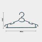 Plastic Cloth Hanger, , small image number null