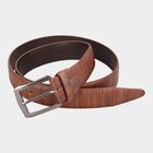 Men's Tan Polyurethane Casual Belt, , small image number null