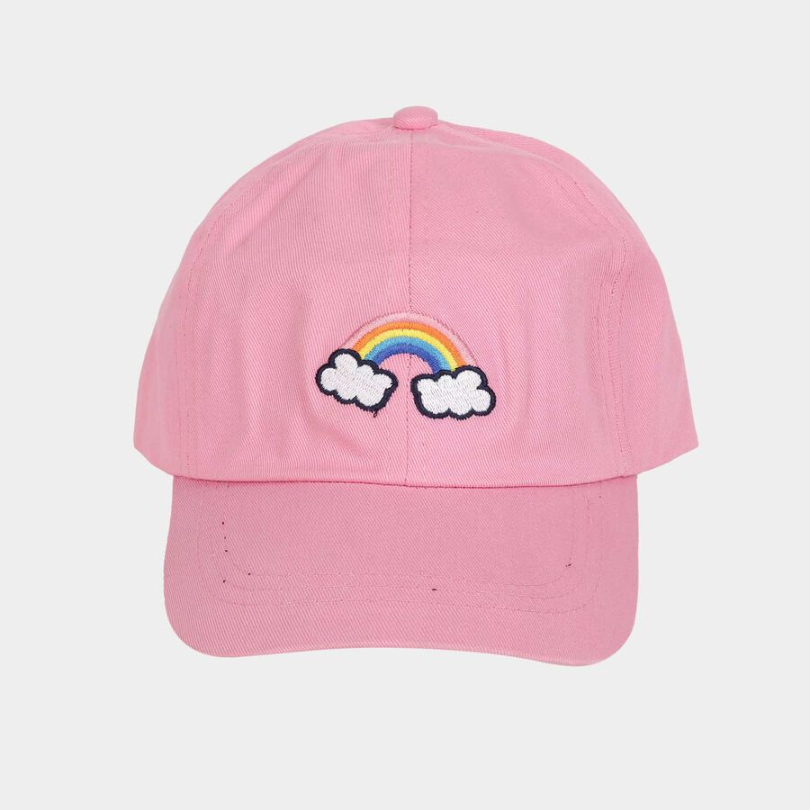 Kids' Pink Canvas Cap, , large image number null