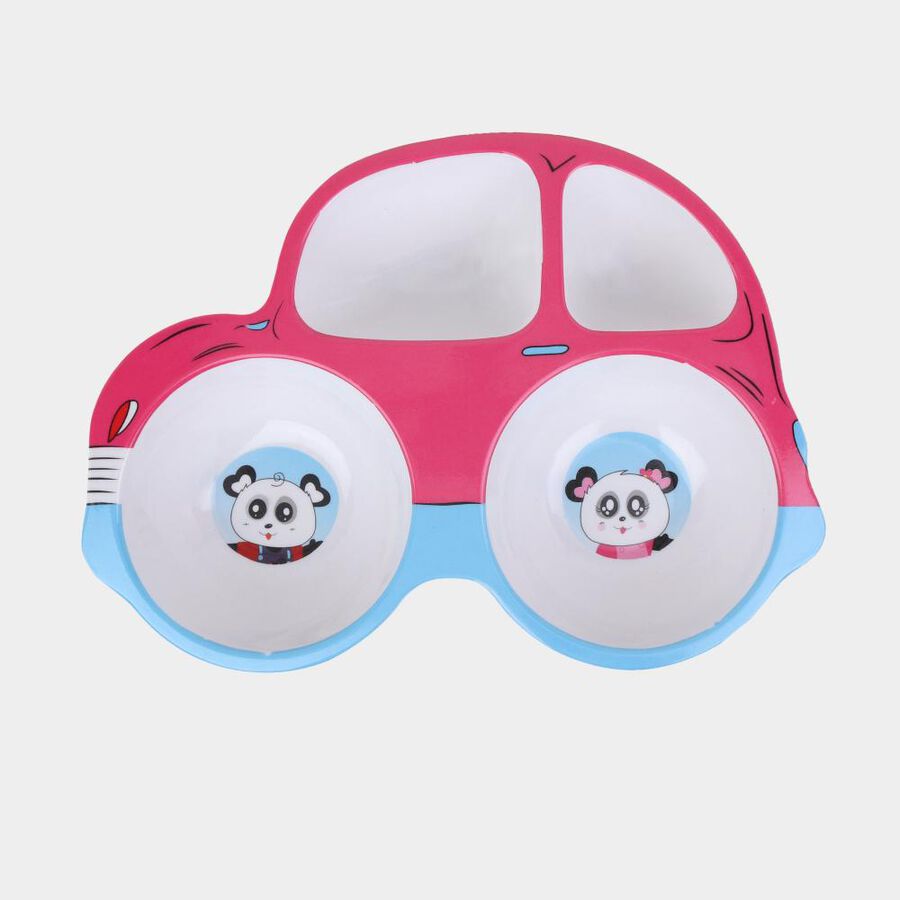 Multicolor Melamine Baby Plate, , large image number null