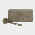 Women's Polyurethane Zipper Clutch Bag, , small image number null