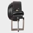 Men's Black Polyurethane Casual Belt, , small image number null