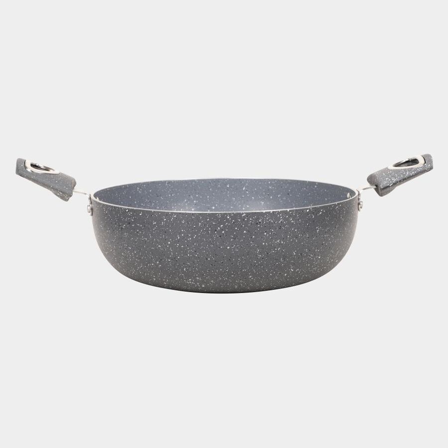 2 L Induction Compatible Non-Stick Kadhai, , large image number null