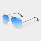 Men's Brown Plastic Sunglass , , small