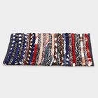 Anti-Skid Multicolor Polyester Door Mat, , small