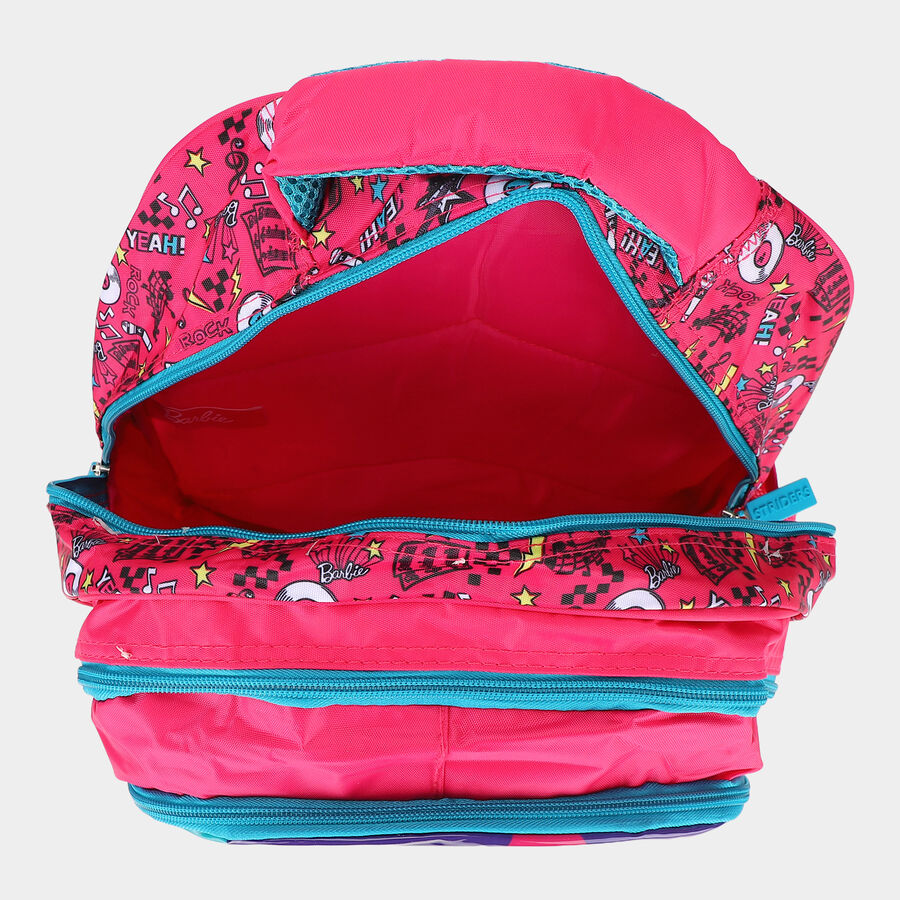 Striders Barbie School Bag For Girls, , large