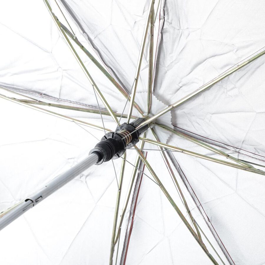 Brown Polyester Mens Umbrella, , large