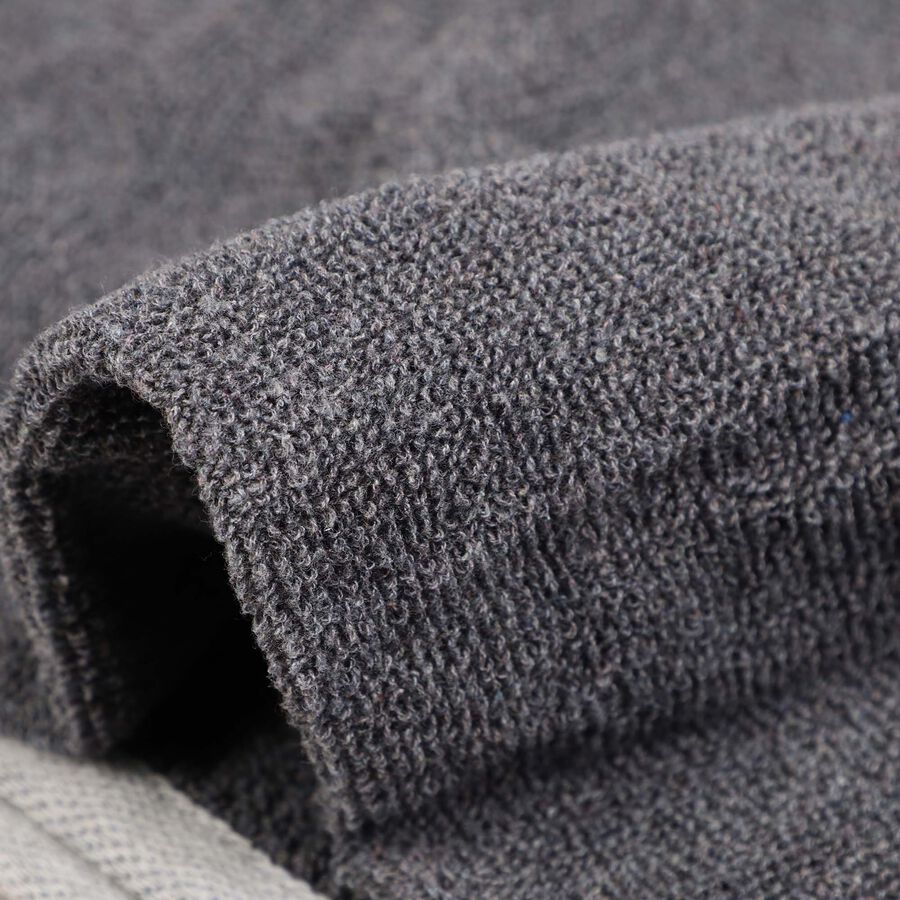 400 GSM Grey Microfiber Bath Towel, , large image number null