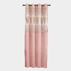 5ft. Bedroom Soft Dusty Rose Pink Jacquard Eyelet Curtains, , small image number null