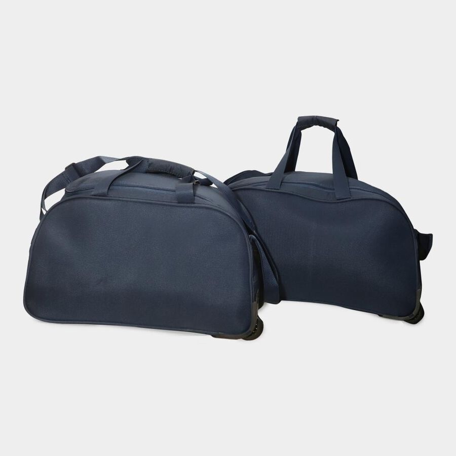 Dark Blue Polyester Duffle Trolley, , large image number null