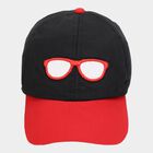 Kids' Black Canvas Cap, , small