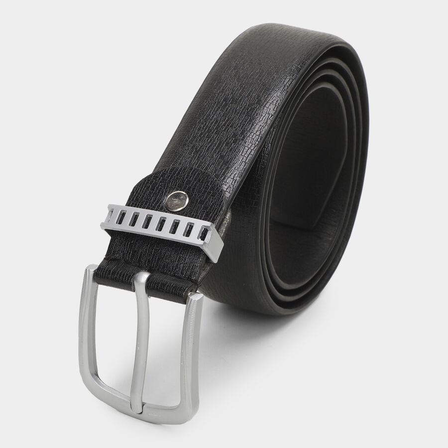 Men's Brown Polyurethane Belt, , large image number null