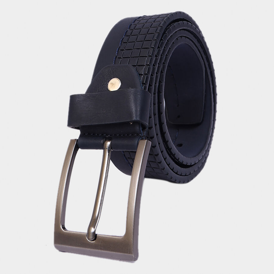 Men Casual Blue Belt (32 in.), , large image number null