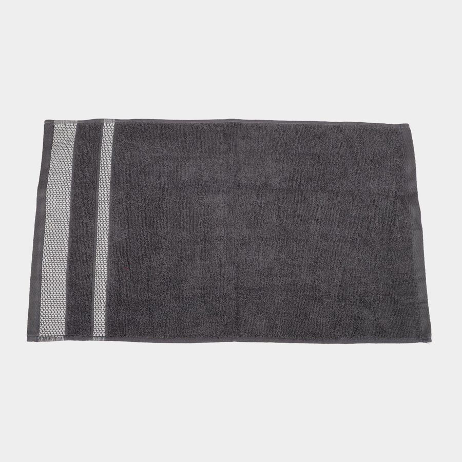 360 GSM Grey Cotton Hand Towel, , large