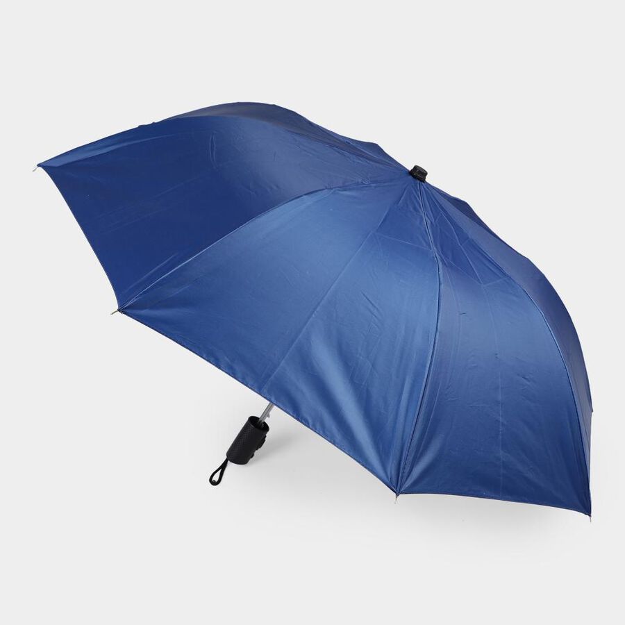 Navy Blue Polyester Men's Umbrella, , large