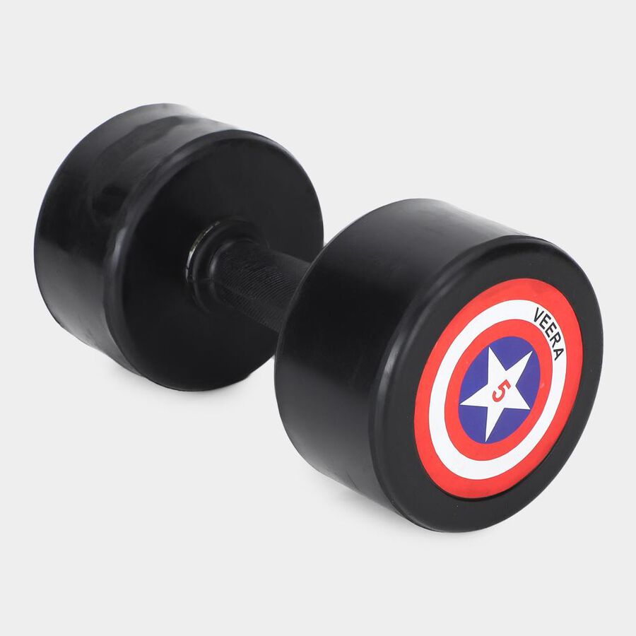Kid's Black Iron Dumbbells, , large