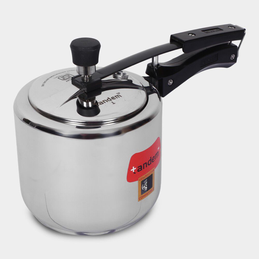 Tandem 3 L Induction Base Pressure Cooker Vishal Mega Mart India
