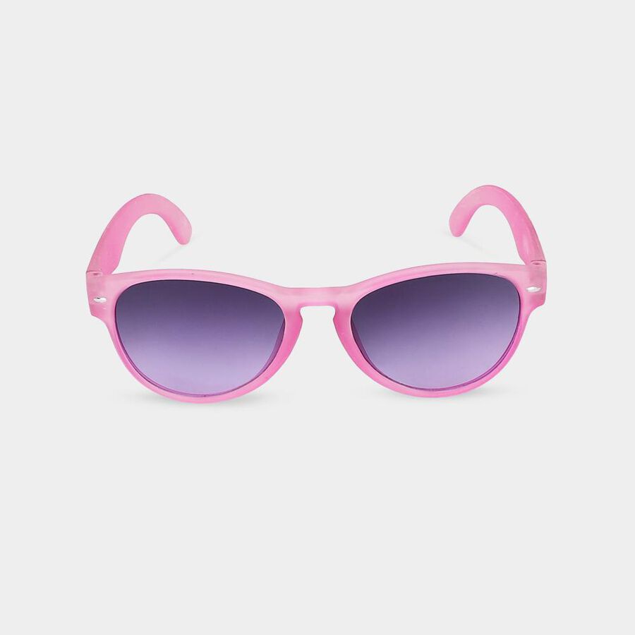 Kid'S Pink Plastic Kids Sunglass, , large