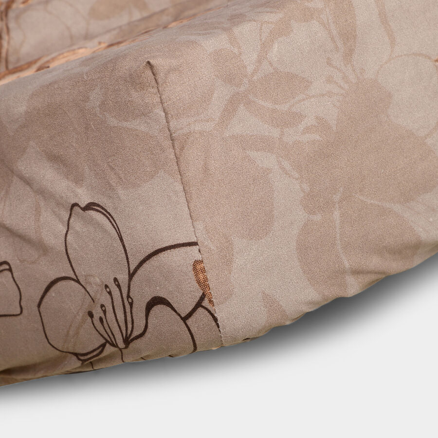 120 GSM Brown Microfiber Double Bedsheet, , large image number null
